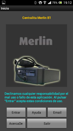 Centralita Merlín BT Screenshot 0