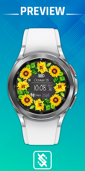 BFF24-Blackboard Art Sunflower Screenshot 0
