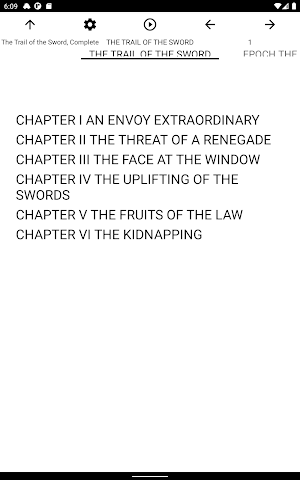 Book, The Trail of the Sword,  Screenshot 3