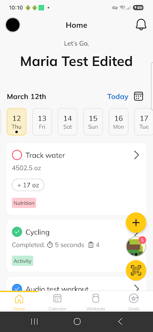 Aerofitness Coach Screenshot 1