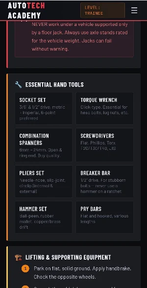 Automotive Mechanical Screenshot 3