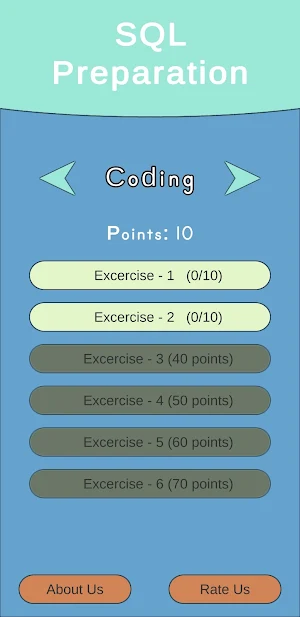 SQL Quiz Master Pro: Learn SQL Screenshot 0