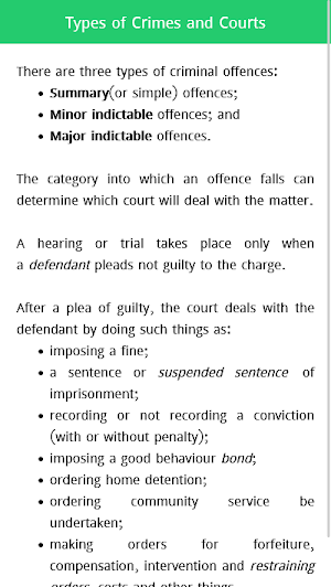Criminal Law Screenshot 2