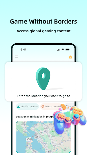 Location Changer- Fake Gps Screenshot 1