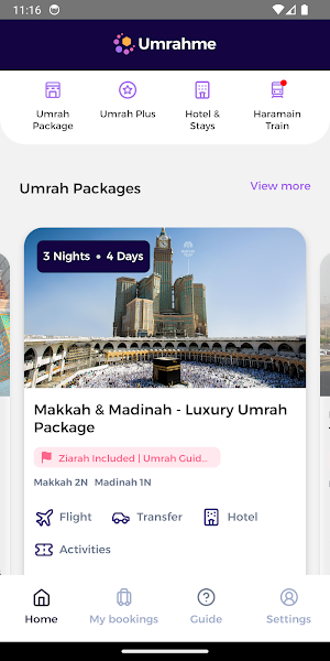 Umrahme - Umrah Travel Screenshot 1
