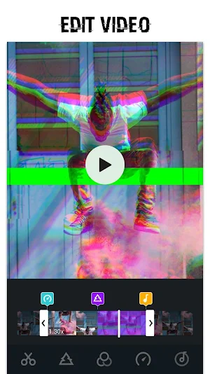 Glitch Photo Editor & Glitch Video Effect Screenshot 0