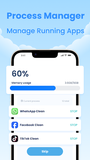 SparkCleaner - Junk cleaner Screenshot 2
