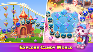 Solitaire Candy World Screenshot 1