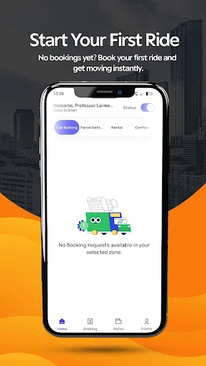 LibWango Driver App Screenshot 2