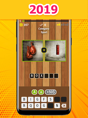 2 pics 1 word - logical word game Screenshot 2