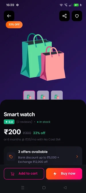 M Shree : Ecommerce Screenshot 3