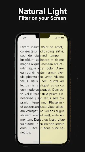 Anti Blue Light Screen Filter Screenshot 2