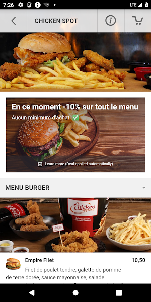 CHICKEN SPOT AMIENS Screenshot 2