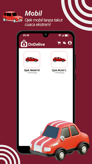 OnDelive - Ojek & Makanan Screenshot 2