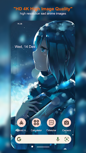 Sad Anime Girls Wallpapers 4K Screenshot 2