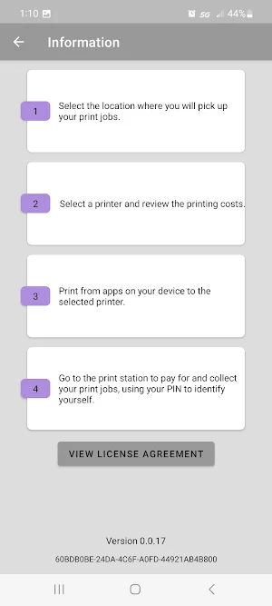 SPOT Global Print Screenshot 2