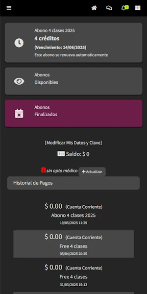 Pilates Delpino Screenshot 2