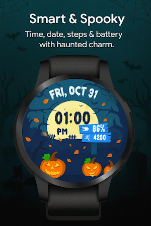 Haunted Pumpkin Watch Screenshot 3