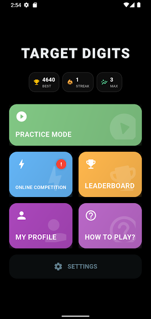 Target Digits Screenshot 1