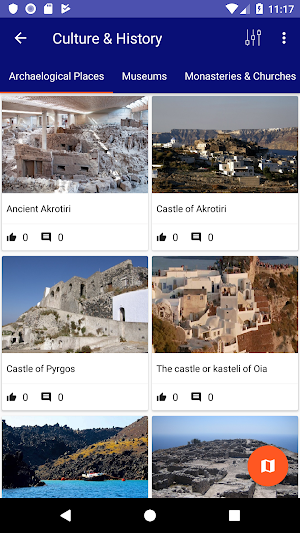 Cyclades Guide Screenshot 1