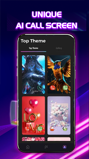 Color Phone Call Screen Theme Screenshot 1