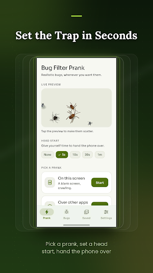 Bug Filter Prank Screenshot 0