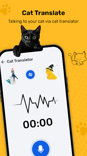 Cat Translator Prank Simulator Screenshot 3