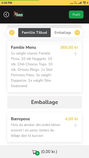 Farfars Grill & Pizza House Screenshot 1