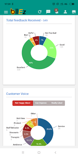 BillEz Merchant Screenshot 1