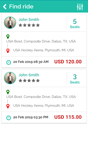 uMashesha Ride Sharing Screenshot 2