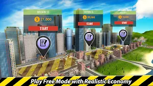 Construction Company Simulator - build a business! Screenshot 1