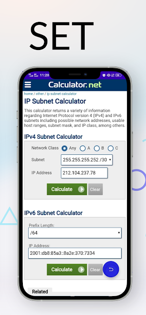 IP Subnet Calculator Screenshot 3