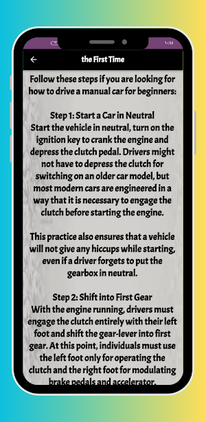 Basics of learning to drive Screenshot 3