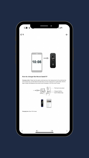 honor band 5 user guide Screenshot 0
