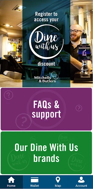 M&B Supplier Dine With Us Screenshot 0