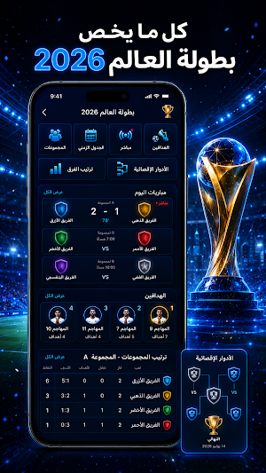 تطبيق نتائج مباريات كرة القدم Screenshot 0