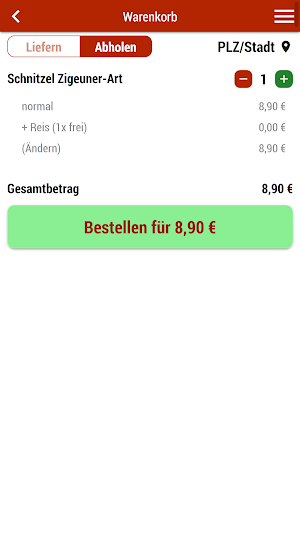 Pizza Prego Foodservice Screenshot 1