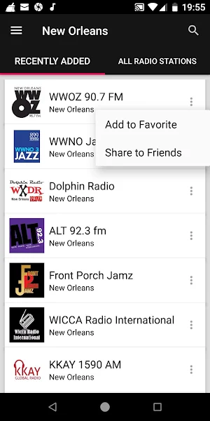 New Orleans Radio Stations - Louisiana, USA Screenshot 1