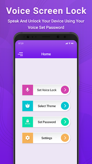 Voice Screen Lock Screenshot 1