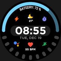 Nighty Digital 21 - watch face