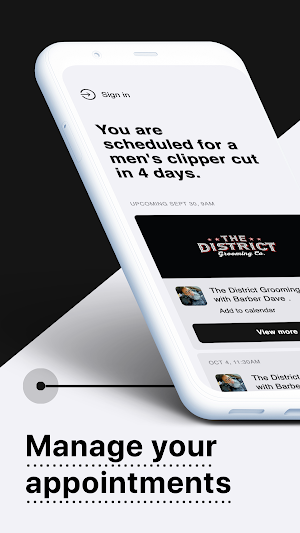 The District Grooming Company Screenshot 0