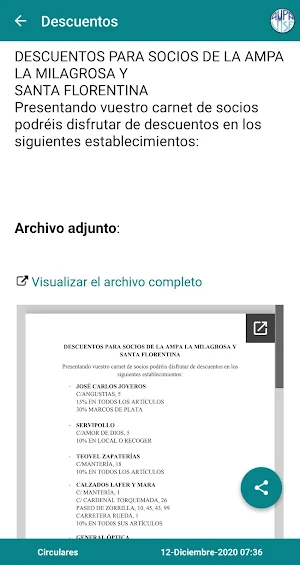 AMPA La Milagrosa Screenshot 0