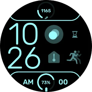 Outdoor - Wear OS Watchface Screenshot 3