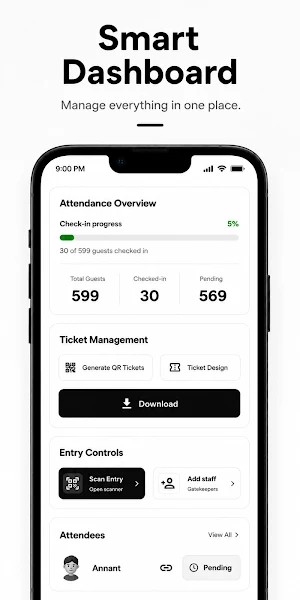 Aayogen: QR Ticketing Screenshot 1