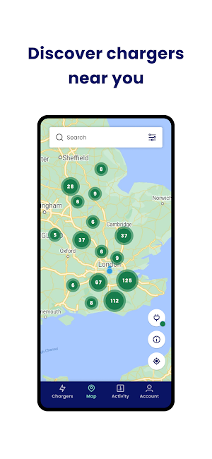 Drax Charging App Screenshot 1