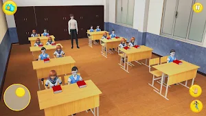 Anime High School: Girl Game Screenshot 2