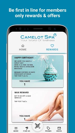 Camelot Spa Screenshot 2