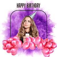 Happy Birthday Photo Frame