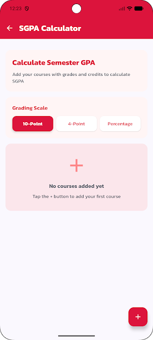 cgpa to percentage converter Screenshot 2