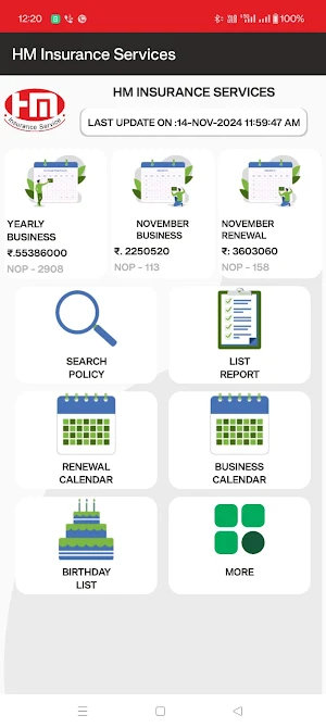 HM Insurance Services Screenshot 2